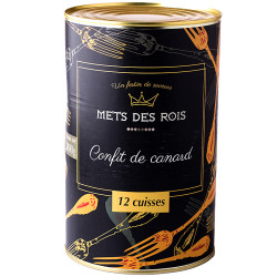 MUSLOS DE PATO AL CONFIT LATA 3/12 piezas